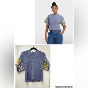 Universal Thread | Granny Square Top | Size: small